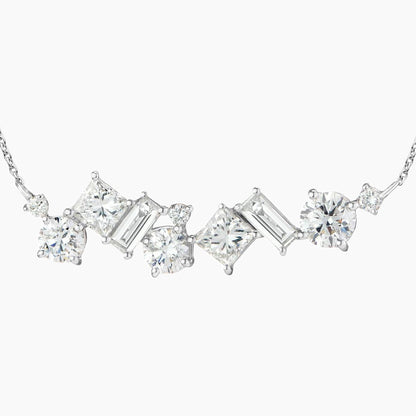 Çoklu Kesim Model 2.00 karat Laboratuvar Pırlanta Kolye 18K - Bold Diamonds