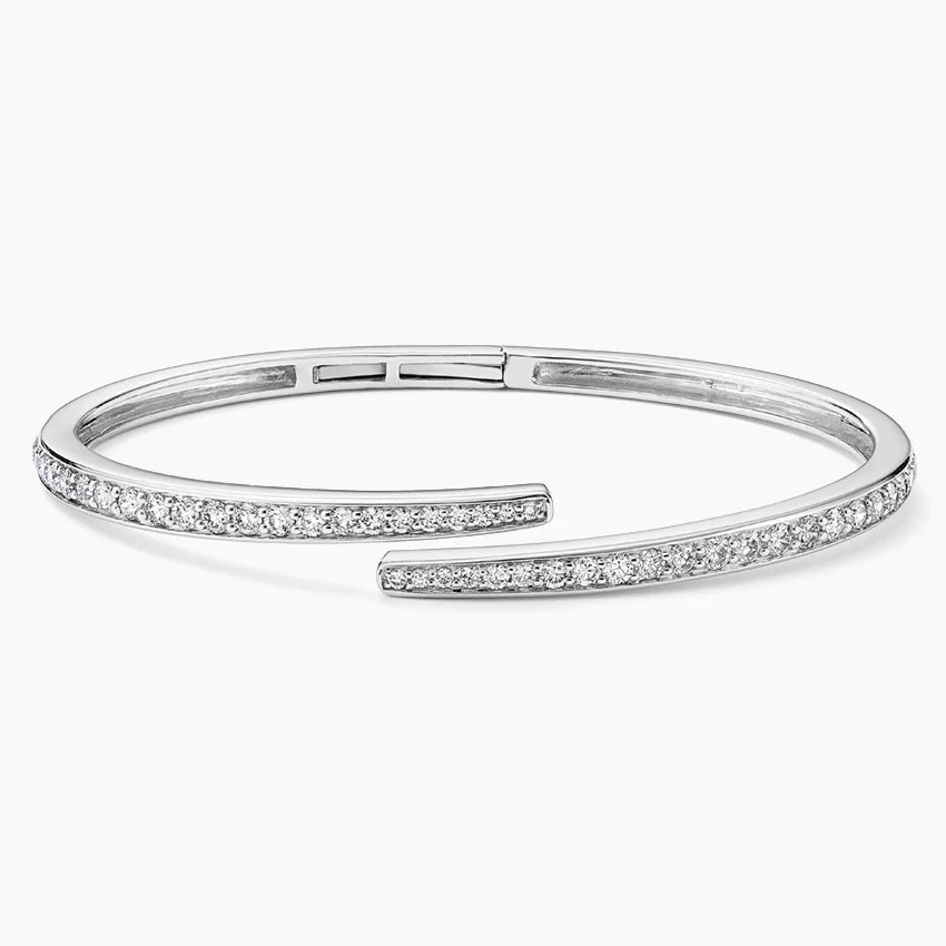 Sarma Model 2.00 Karat Yuvarlak Kesim Laboratuvar Pırlanta Bileklik 18K - Bold Diamonds