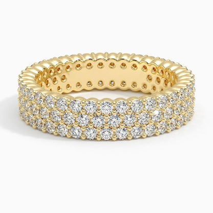 Tam Tur 2,00 Karat Yuvarlak Kesim Laboratuvar Pırlanta Yüzük 18K - Bold Diamonds