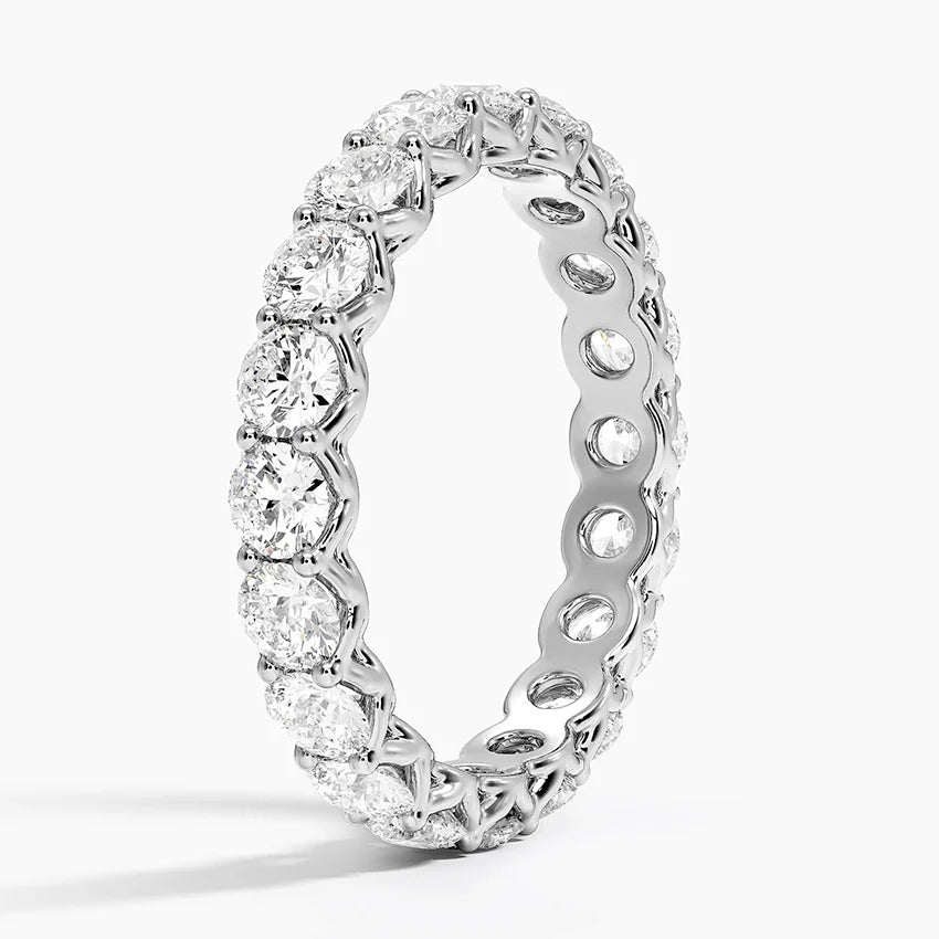 Tam Tur 2,00 Karat Yuvarlak Kesim Laboratuvar Pırlanta Yüzük 18K - Bold Diamonds