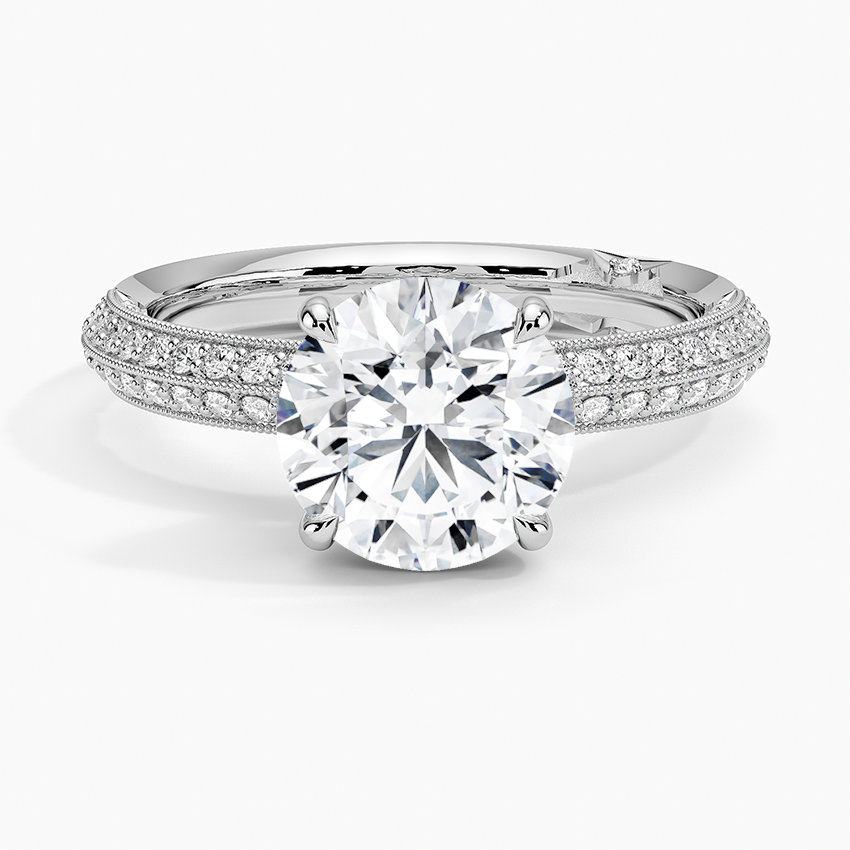 2.50 Yarım Tur Tasarım Tektaş Laboratuvar Pırlanta Yüzük - Selara