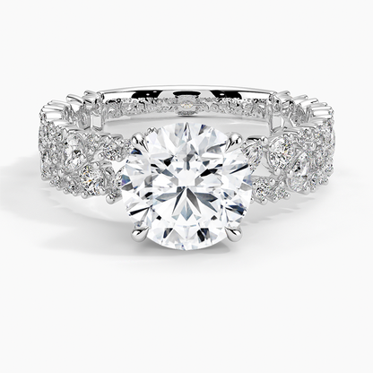 3.00 Özel Tasarım Tektaş Laboratuvar Pırlanta Yüzük - Aylora