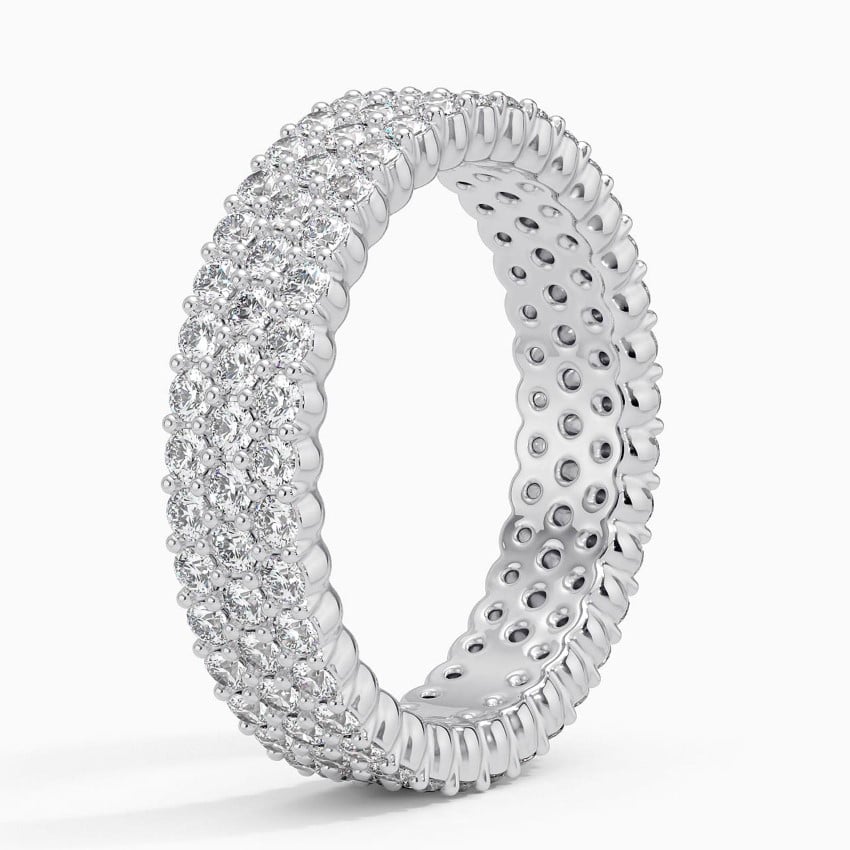Tam Tur 2,00 Karat Yuvarlak Kesim Laboratuvar Pırlanta Yüzük 18K - Bold Diamonds
