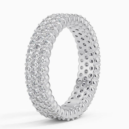 Tam Tur 2,00 Karat Yuvarlak Kesim Laboratuvar Pırlanta Yüzük 18K - Bold Diamonds