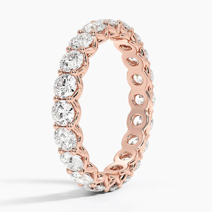 Tam Tur 2,00 Karat Yuvarlak Kesim Laboratuvar Pırlanta Yüzük 18K - Bold Diamonds