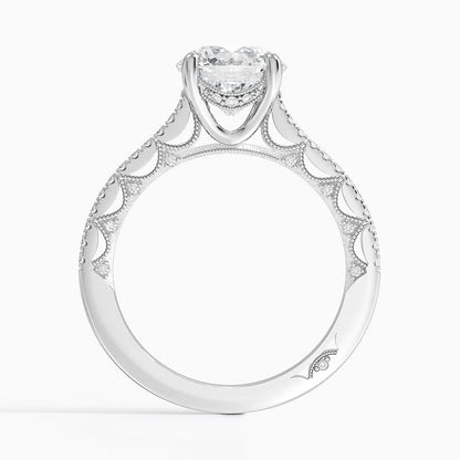 2.50 Halo Tasarım Tektaş Laboratuvar Pırlanta Yüzük - Nilara