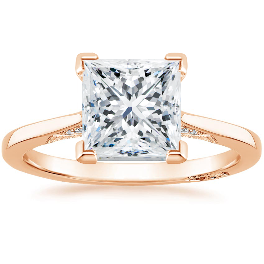 2.25 Prenses Kesim Hidden Halo Tasarım Tektaş Laboratuvar Pırlanta Yüzük - Telara