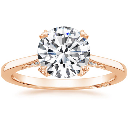 2.25 Hidden Halo Tasarım Tektaş Laboratuvar Pırlanta Yüzük - Telara