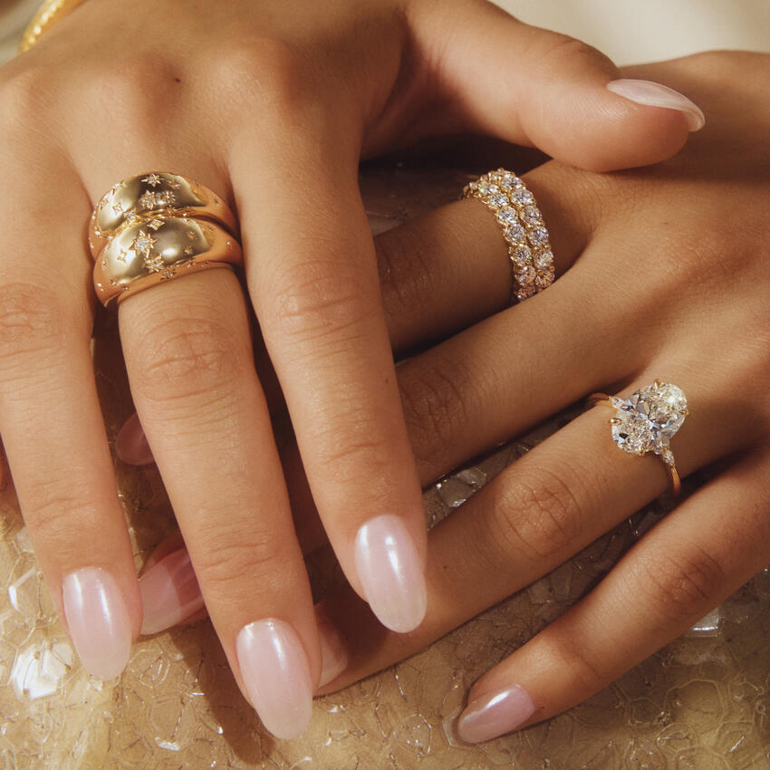 Tam Tur 2,00 Karat Yuvarlak Kesim Laboratuvar Pırlanta Yüzük 18K - Bold Diamonds
