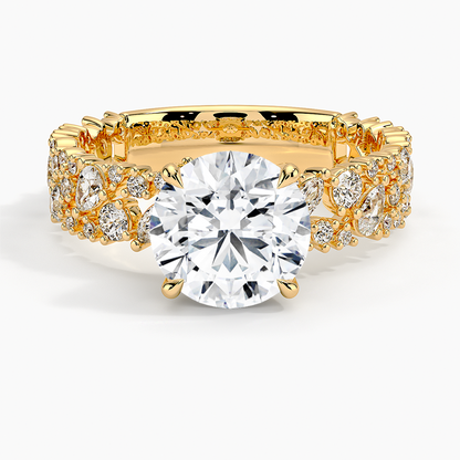 3.00 Özel Tasarım Tektaş Laboratuvar Pırlanta Yüzük - Aylora