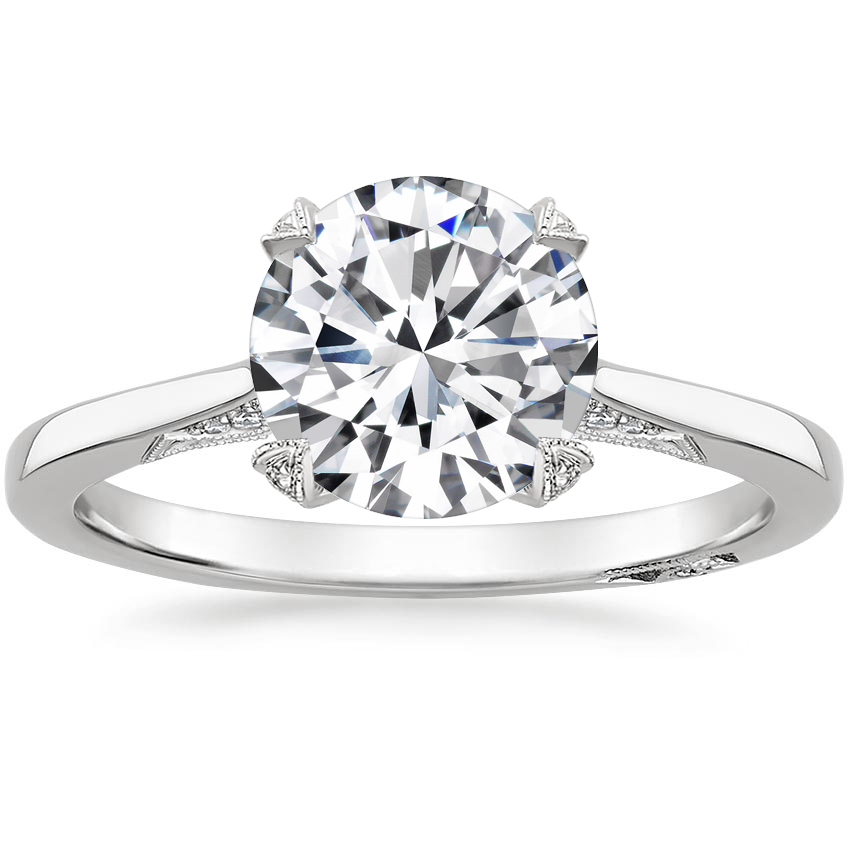 2.25 Hidden Halo Tasarım Tektaş Laboratuvar Pırlanta Yüzük - Telara