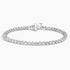 Su Yolu Model 3.00 Karat Yuvarlak Kesim Laboratuvar Pırlanta Bileklik 18K - Bold Diamonds
