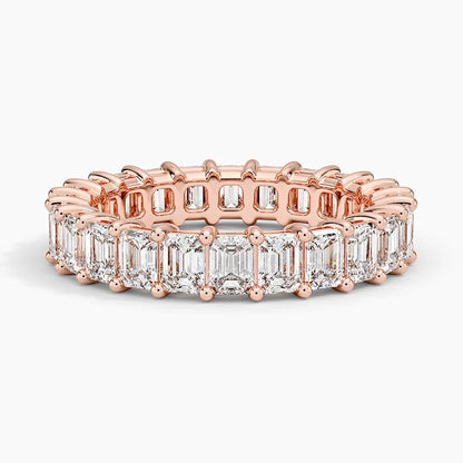 Tam Tur 3,00 Karat Baget Kesim Laboratuvar Pırlanta Yüzük 18K - Bold Diamonds