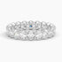 Tam Tur 3,00 Karat Oval Kesim Laboratuvar Pırlanta Yüzük 18K - Bold Diamonds