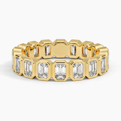 Tam Tur 3,00 Karat Yuvarlak Kesim Laboratuvar Pırlanta Yüzük 18K - Bold Diamonds