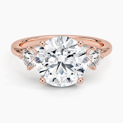 1.60 Carat Princess Halo Design Solitaire Lab Diamond Ring 18K - Florina 