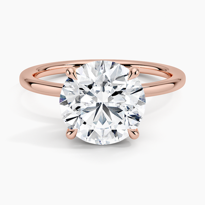 1.60 Carat Princess Halo Design Solitaire Lab Diamond Ring 18K - Florina 