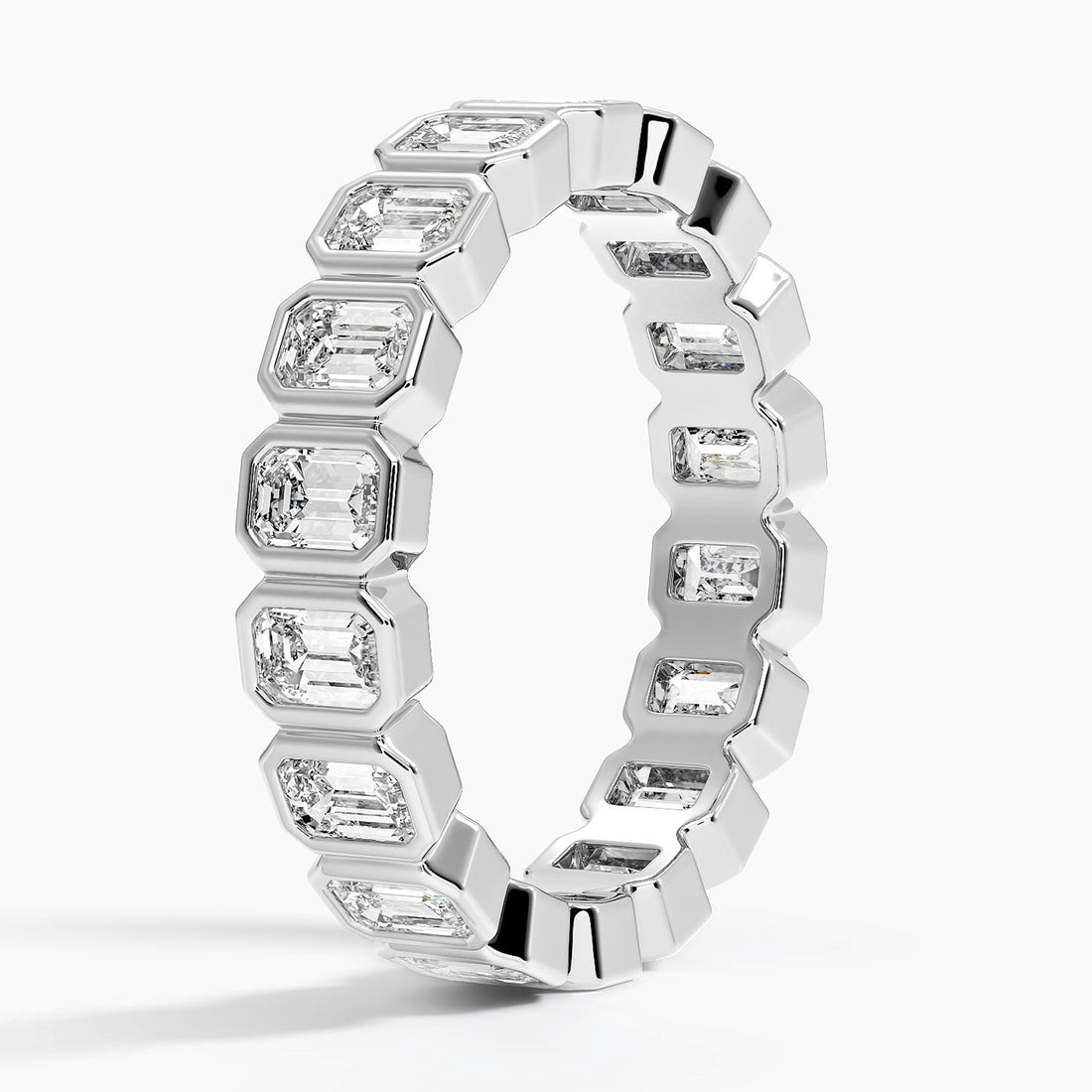 Tam Tur 3,00 Karat Yuvarlak Kesim Laboratuvar Pırlanta Yüzük 18K - Bold Diamonds