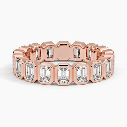 Tam Tur 3,00 Karat Yuvarlak Kesim Laboratuvar Pırlanta Yüzük 18K - Bold Diamonds