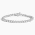 Su Yolu Model 4.00 Karat Yuvarlak Kesim Laboratuvar Pırlanta Bileklik 18K - Bold Diamonds