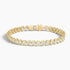 Su Yolu Model 4.00 Karat Oval Kesim Laboratuvar Pırlanta Bileklik 18K - Bold Diamonds