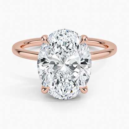 1.60 Carat Princess Halo Design Solitaire Lab Diamond Ring 18K - Florina 