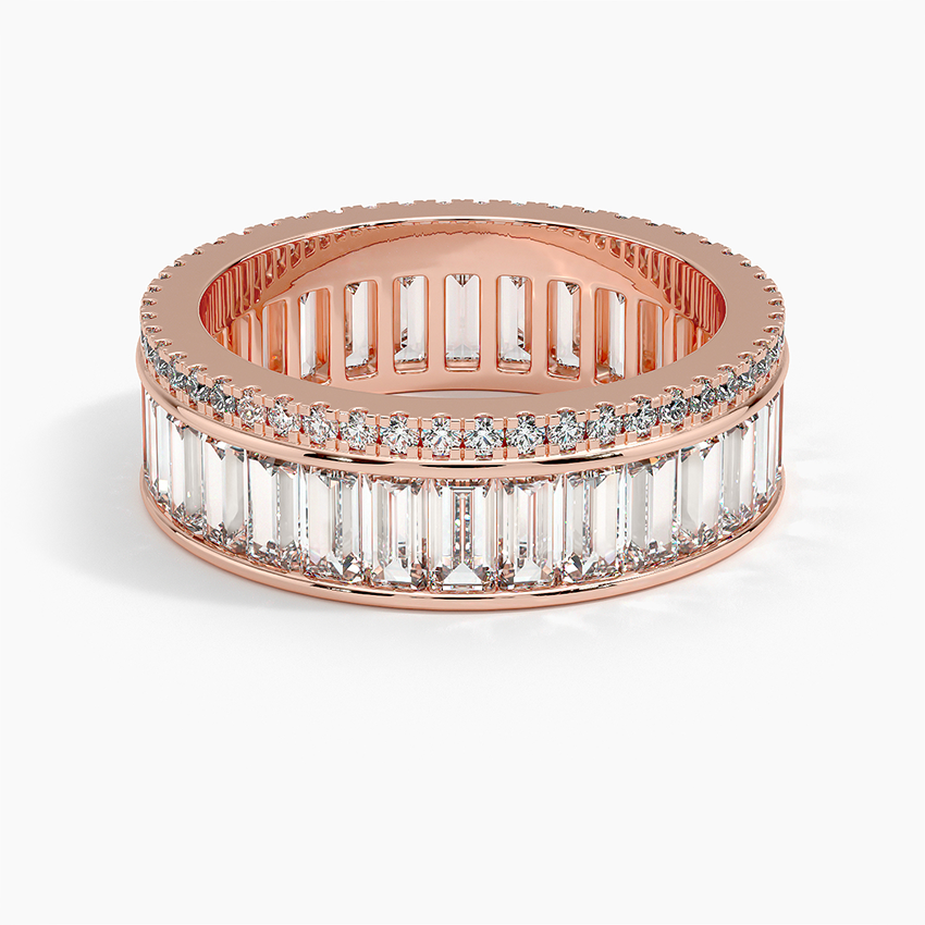 Alyans 0,50 Karat Yuvarlak Kesim Laboratuvar Pırlanta Yüzük 18K - Bold Diamonds