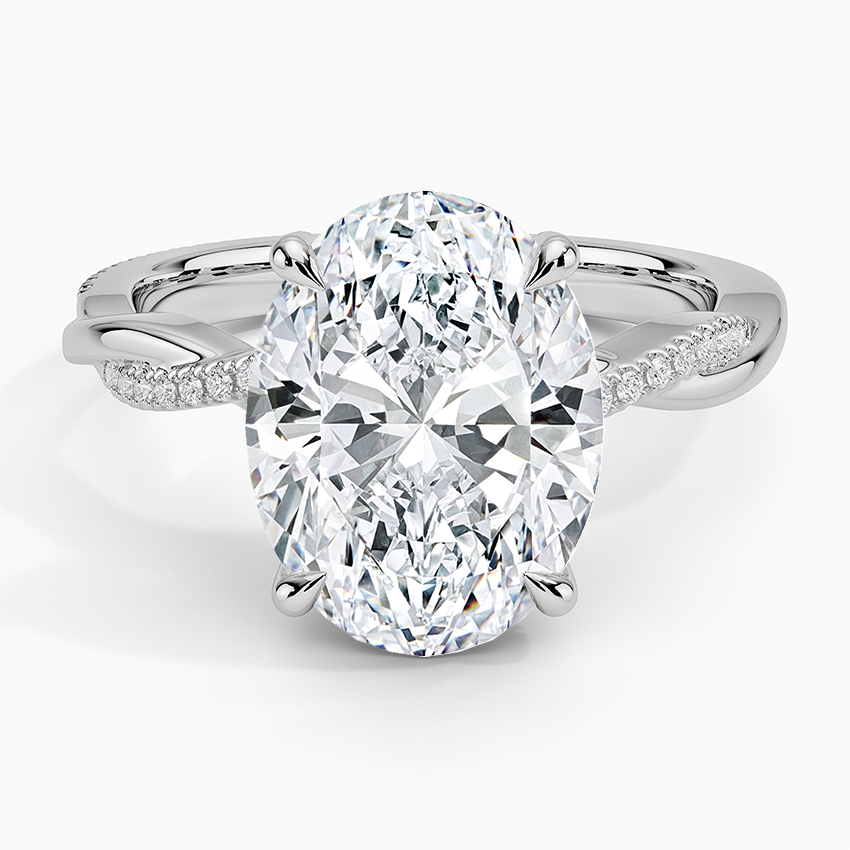 1.60 Carat Princess Halo Design Solitaire Lab Diamond Ring 18K - Florina 