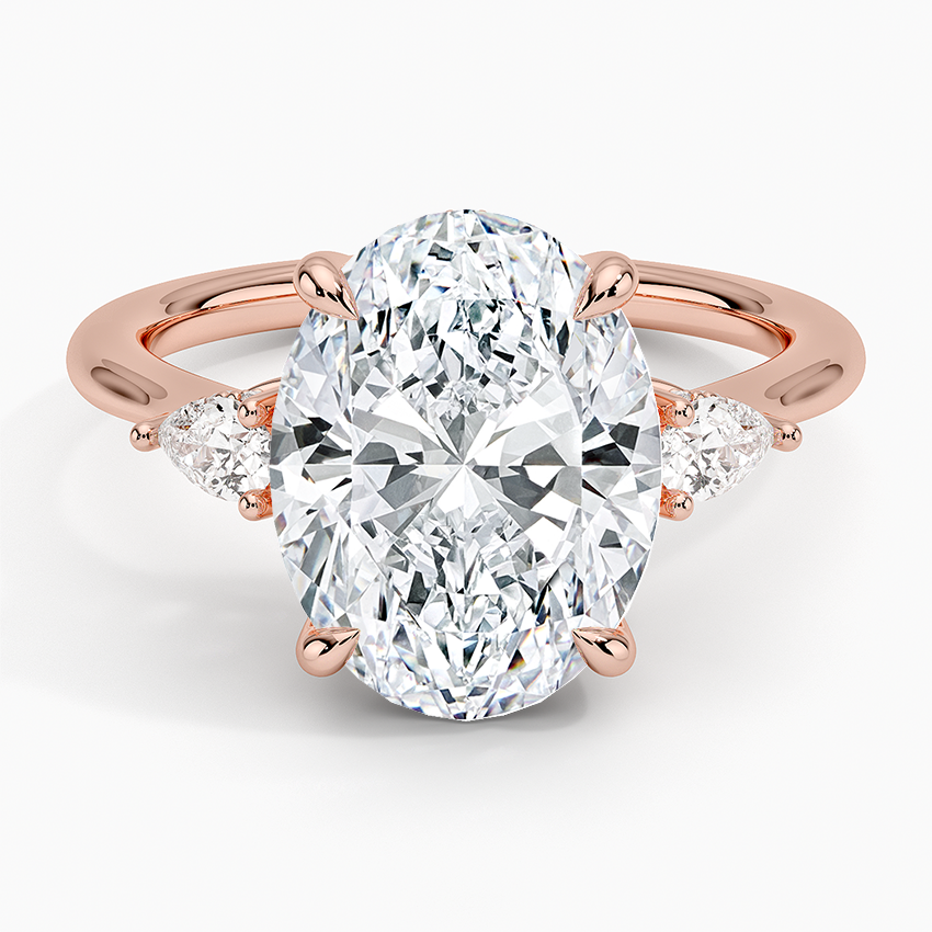 1.60 Carat Princess Halo Design Solitaire Lab Diamond Ring 18K - Florina 