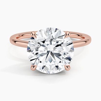 1.60 Carat Princess Halo Design Solitaire Lab Diamond Ring 18K - Florina 