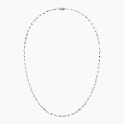 Emerald Kolye 5.00 karat Emerald Kesim Laboratuvar Pırlanta Kolye 18K - Bold Diamonds