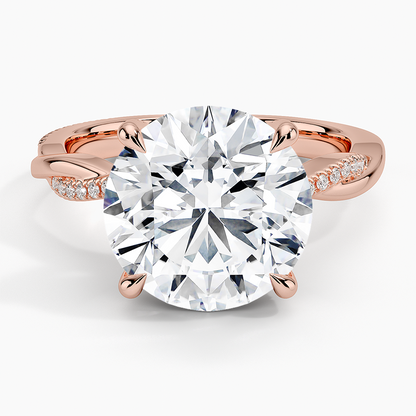 1.60 Carat Princess Halo Design Solitaire Lab Diamond Ring 18K - Florina 