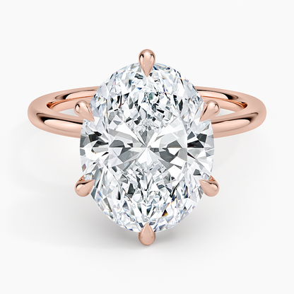 1.60 Carat Princess Halo Design Solitaire Lab Diamond Ring 18K - Florina 