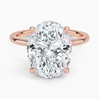 1.60 Carat Princess Halo Design Solitaire Lab Diamond Ring 18K - Florina 