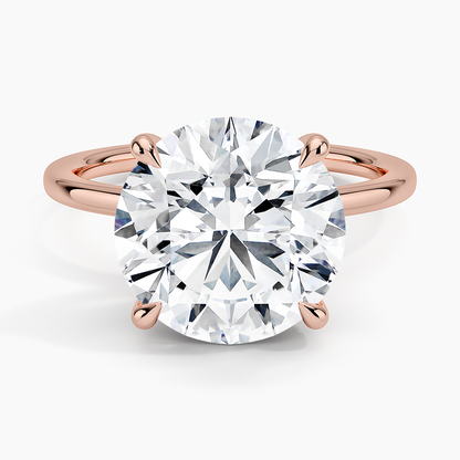 1.60 Carat Princess Halo Design Solitaire Lab Diamond Ring 18K - Florina 