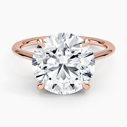 1.60 Carat Princess Halo Design Solitaire Lab Diamond Ring 18K - Florina 