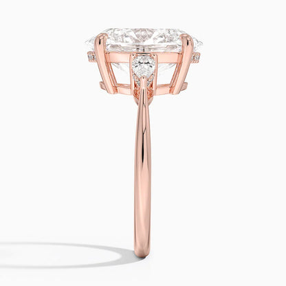 1.60 Carat Princess Halo Design Solitaire Lab Diamond Ring 18K - Florina 