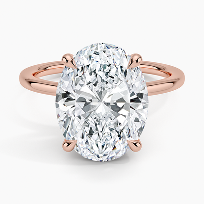 1.60 Carat Princess Halo Design Solitaire Lab Diamond Ring 18K - Florina 