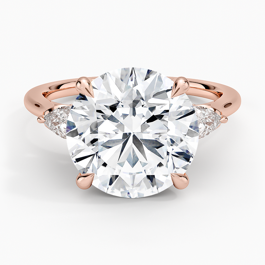 1.60 Carat Princess Halo Design Solitaire Lab Diamond Ring 18K - Florina 