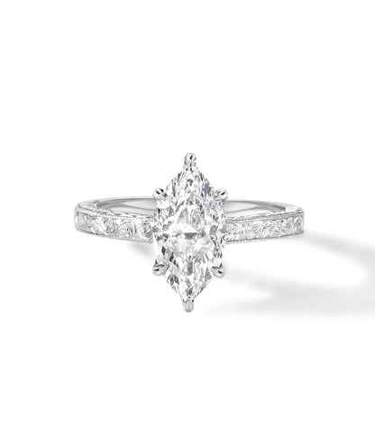 1.25 Karat Markiz Kesim Pırlanta Tektaş Yüzük - Bold Diamonds