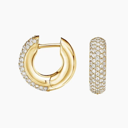 Ciel Model 3.00 Karat Laboratuvar Pırlanta Küpe 18K - Bold Diamonds