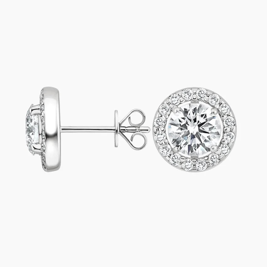 Eternia 2.00 Karat Laboratuvar Pırlanta Küpe 18K - Bold Diamonds