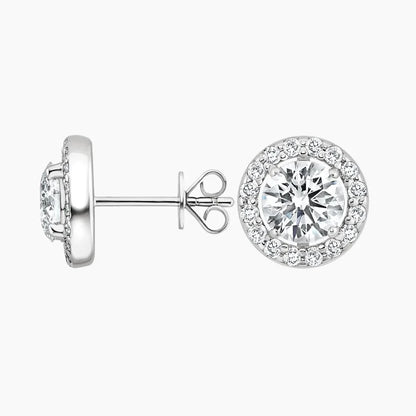 Eternia 2.00 Karat Laboratuvar Pırlanta Küpe 18K - Bold Diamonds
