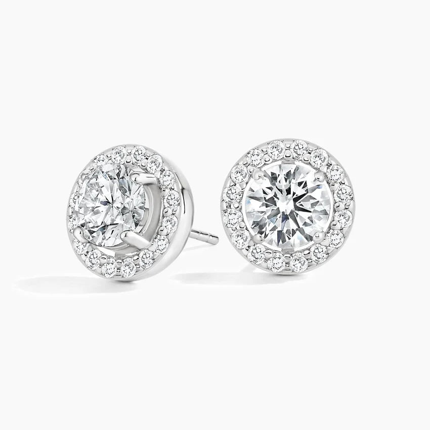 Eternia 2.00 Karat Laboratuvar Pırlanta Küpe 18K - Bold Diamonds
