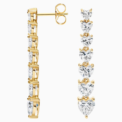 Heartlight 3.00 Karat Laboratuvar Pırlanta Küpe 18K - Bold Diamonds