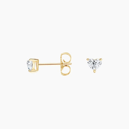 Infinity Love 1.00 Karat Laboratuvar Pırlanta Küpe 18K - Bold Diamonds