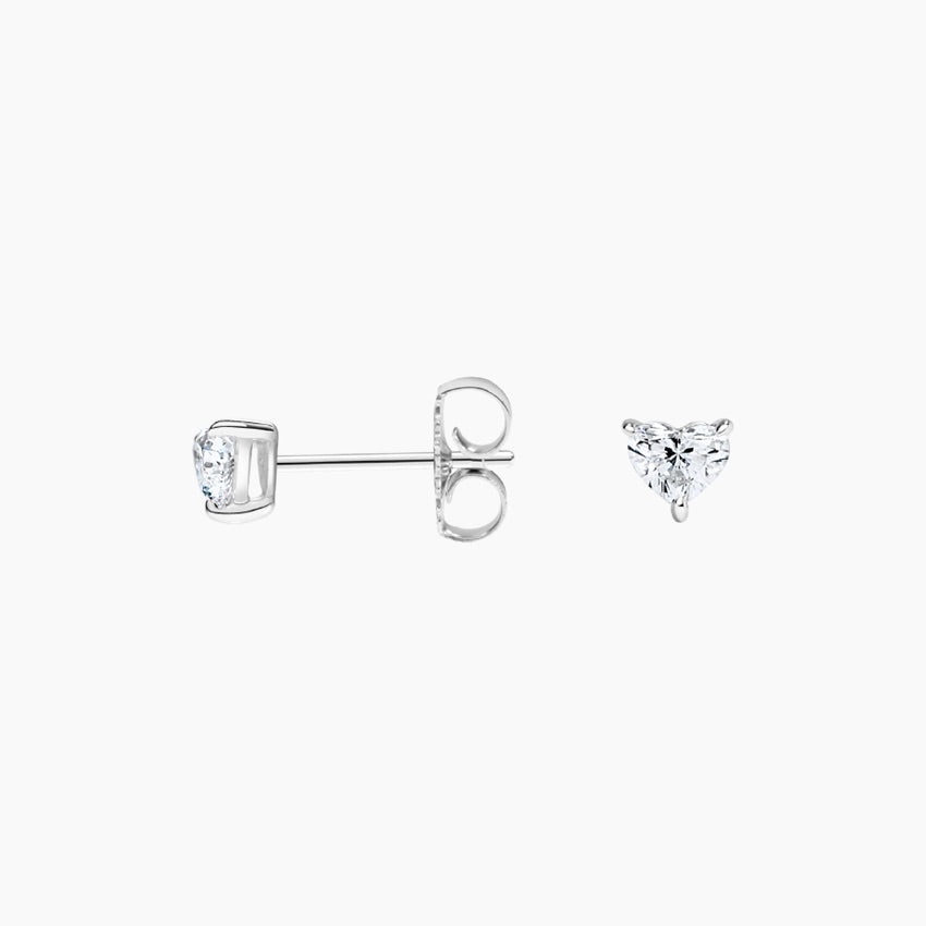 Infinity Love 1.00 Karat Laboratuvar Pırlanta Küpe 18K - Bold Diamonds