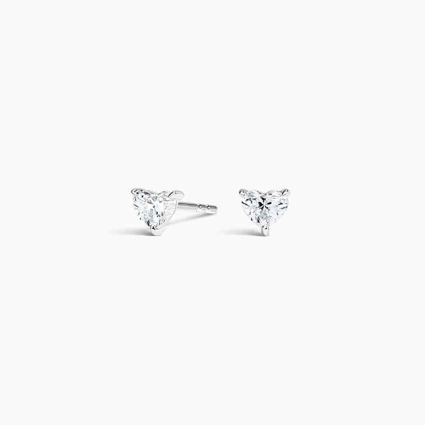 Infinity Love 1.00 Karat Laboratuvar Pırlanta Küpe 18K - Bold Diamonds