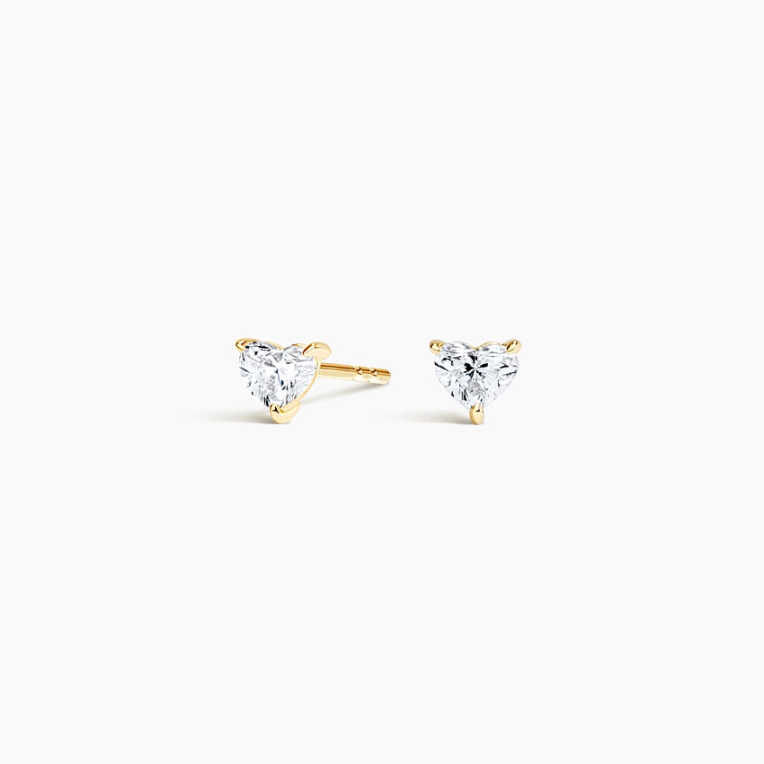Infinity Love 1.00 Karat Laboratuvar Pırlanta Küpe 18K - Bold Diamonds