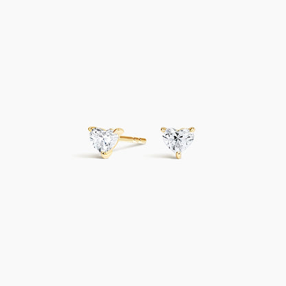 Infinity Love 1.00 Karat Laboratuvar Pırlanta Küpe 18K - Bold Diamonds